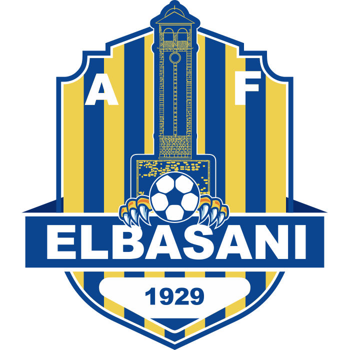 AF Elbasani logo – transparent PNG