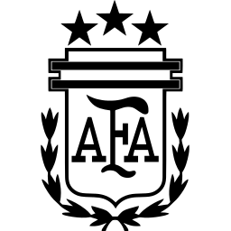 Argentina National Team black monochrome logo
