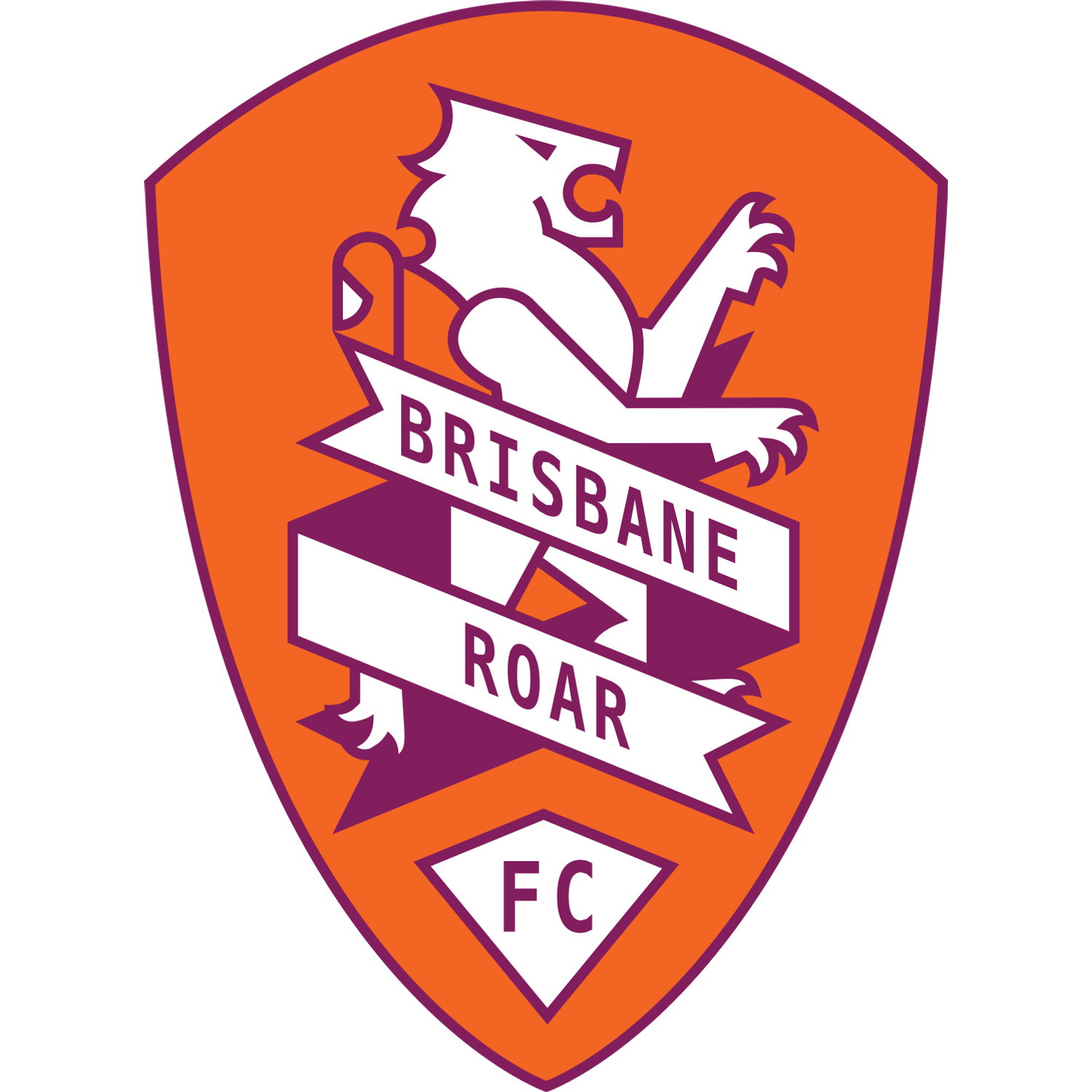 Brisbane Roar FC logo â transparent PNG