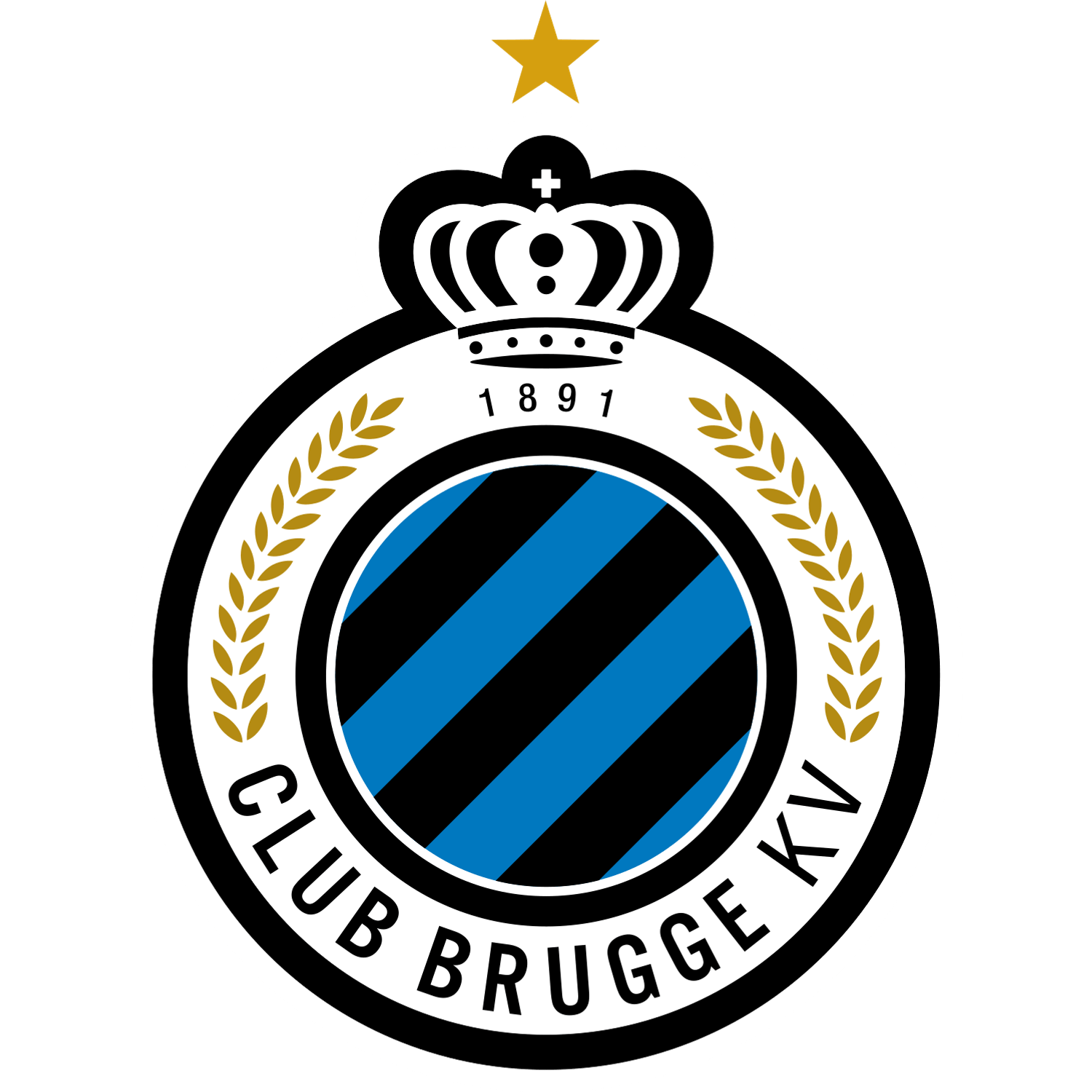 Club Brugge logo โ transparent PNG