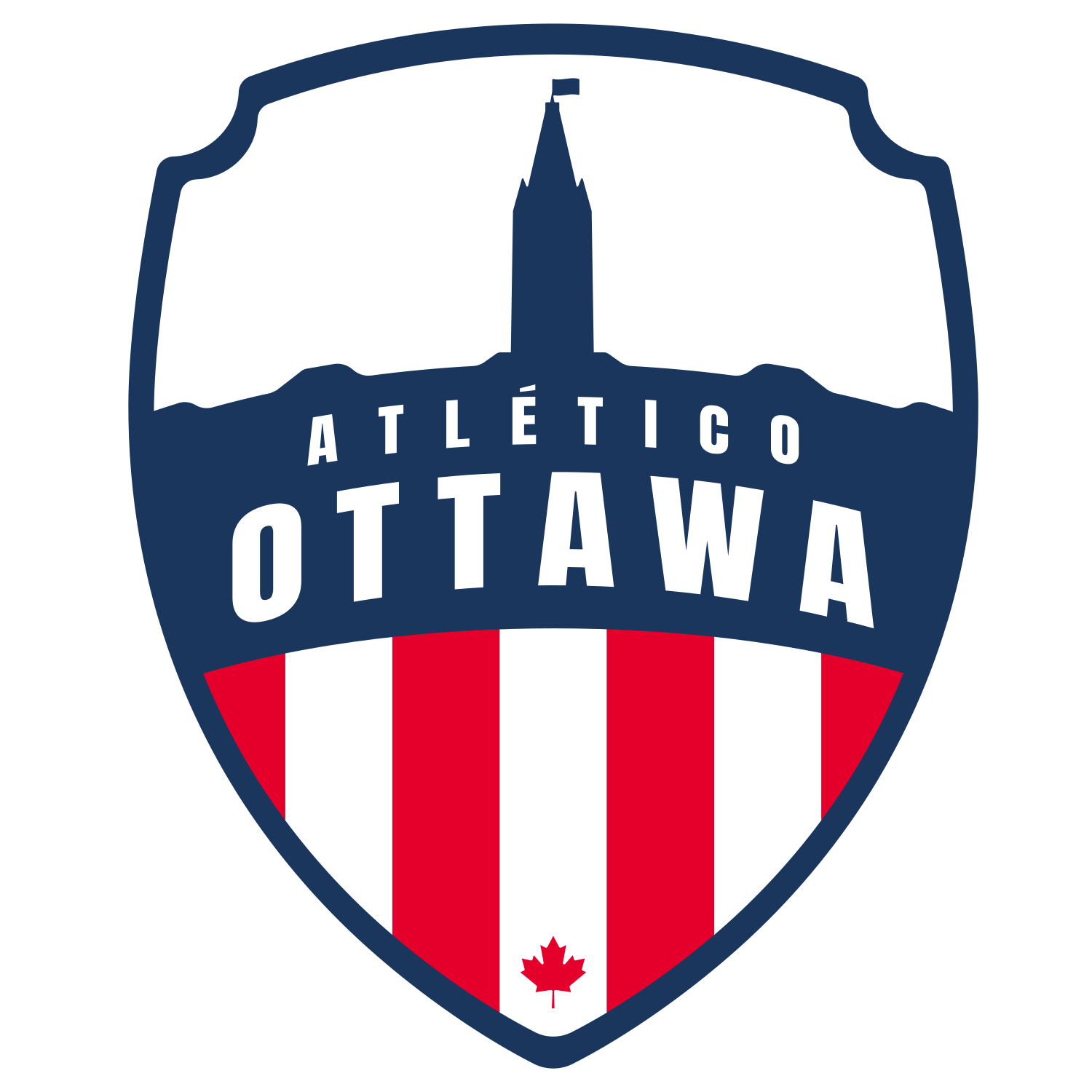 Atlético Ottawa logo – transparent PNG