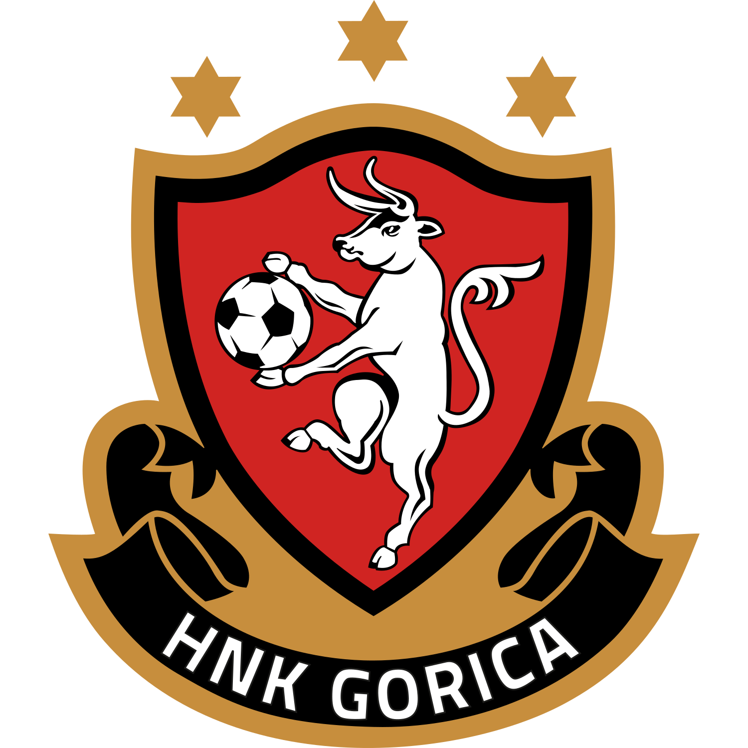 HNK Gorica logo โ transparent PNG