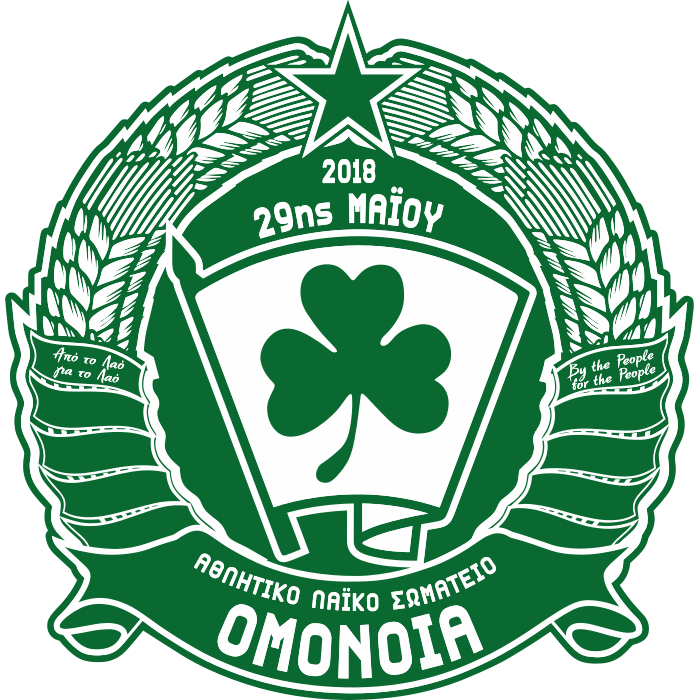 Omonia 29M logo – transparent PNG