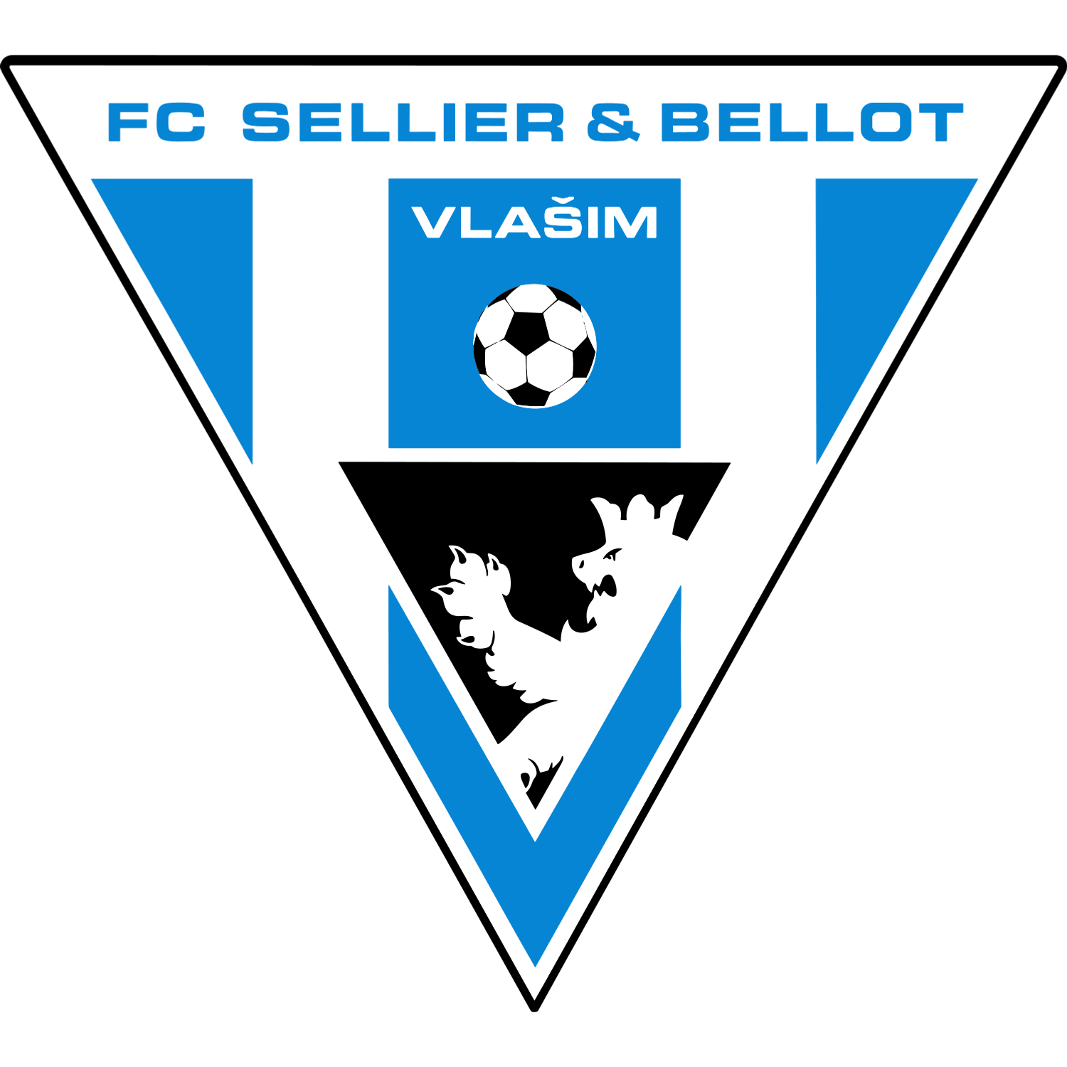 FC Sellier & Bellot Vlašim logo – transparent PNG