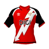 Rayo Vallecano 2026/27 away DLS kit 512×512