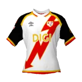 Rayo Vallecano 2026/27 home DLS kit 512×512