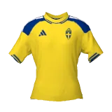 Sweden National Team 2026 home DLS kit 512×512
