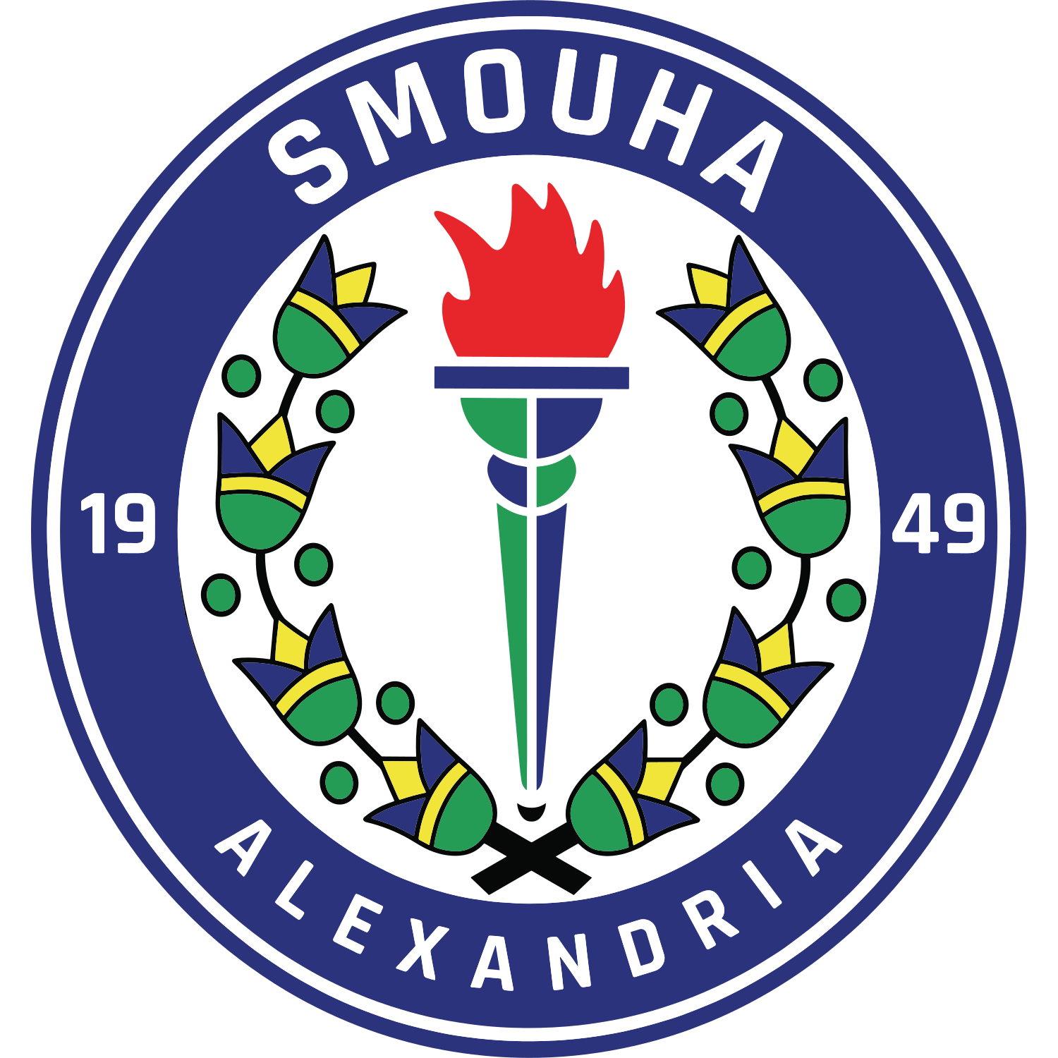 Smouha SC logo – transparent PNG
