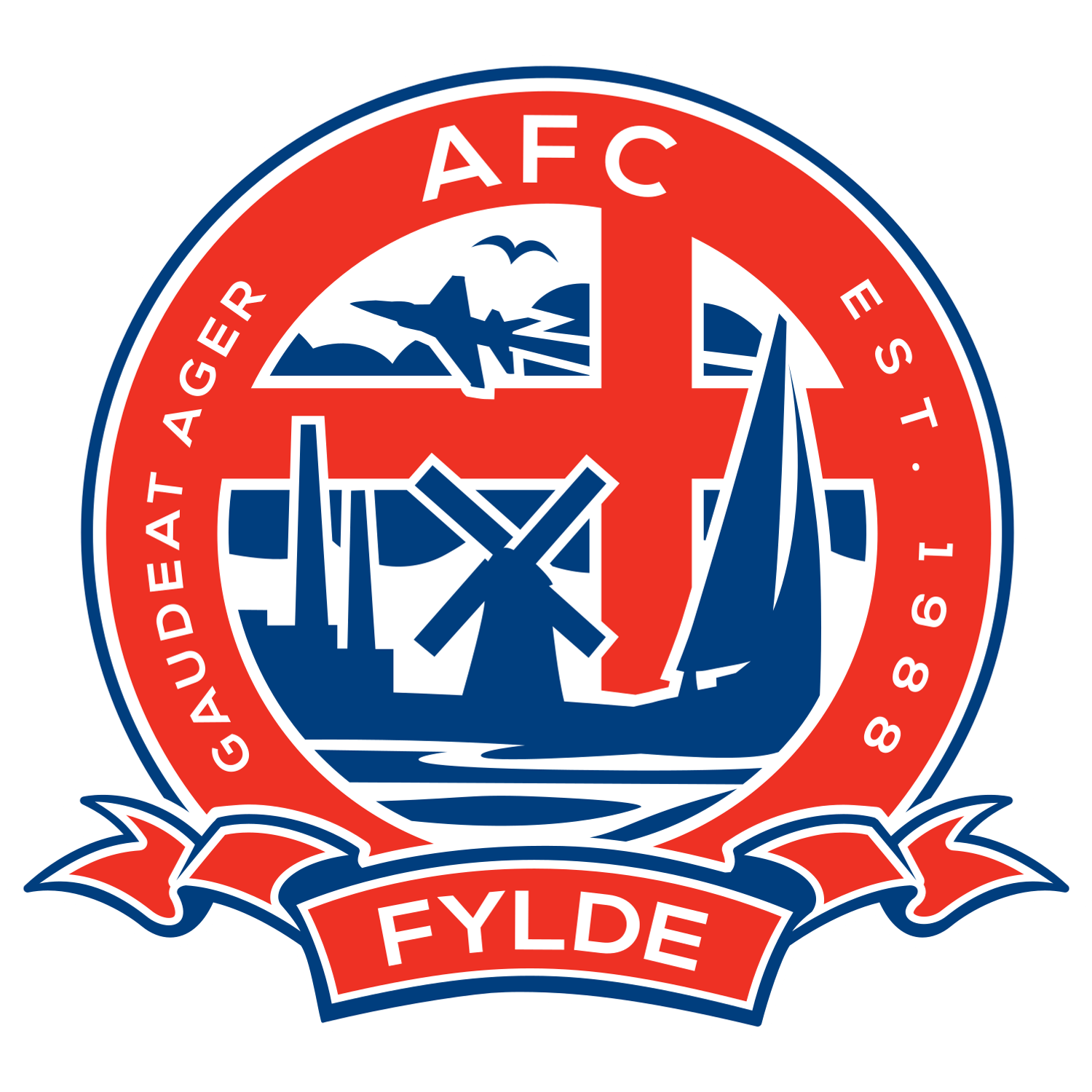 AFC Fylde logo â transparent PNG