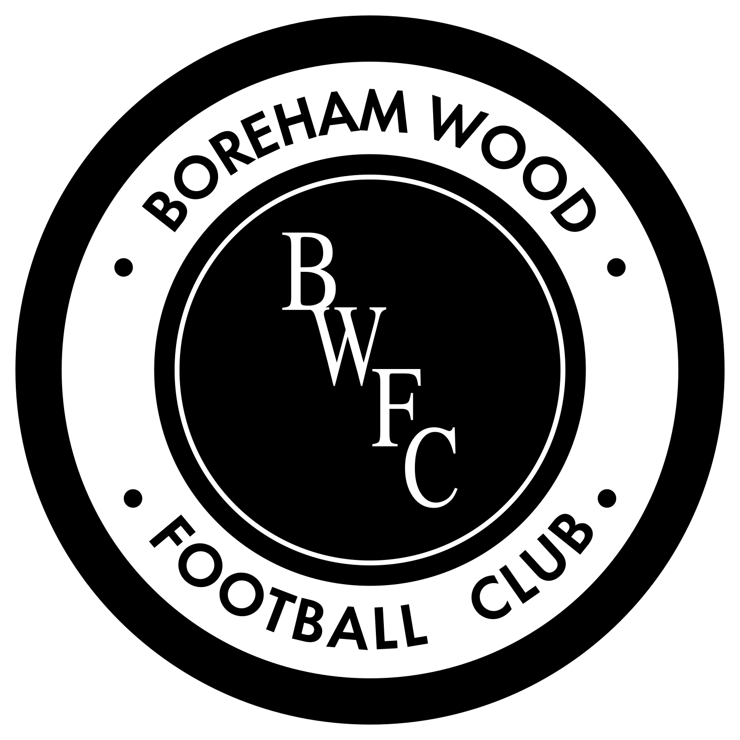 Boreham Wood logo â transparent PNG