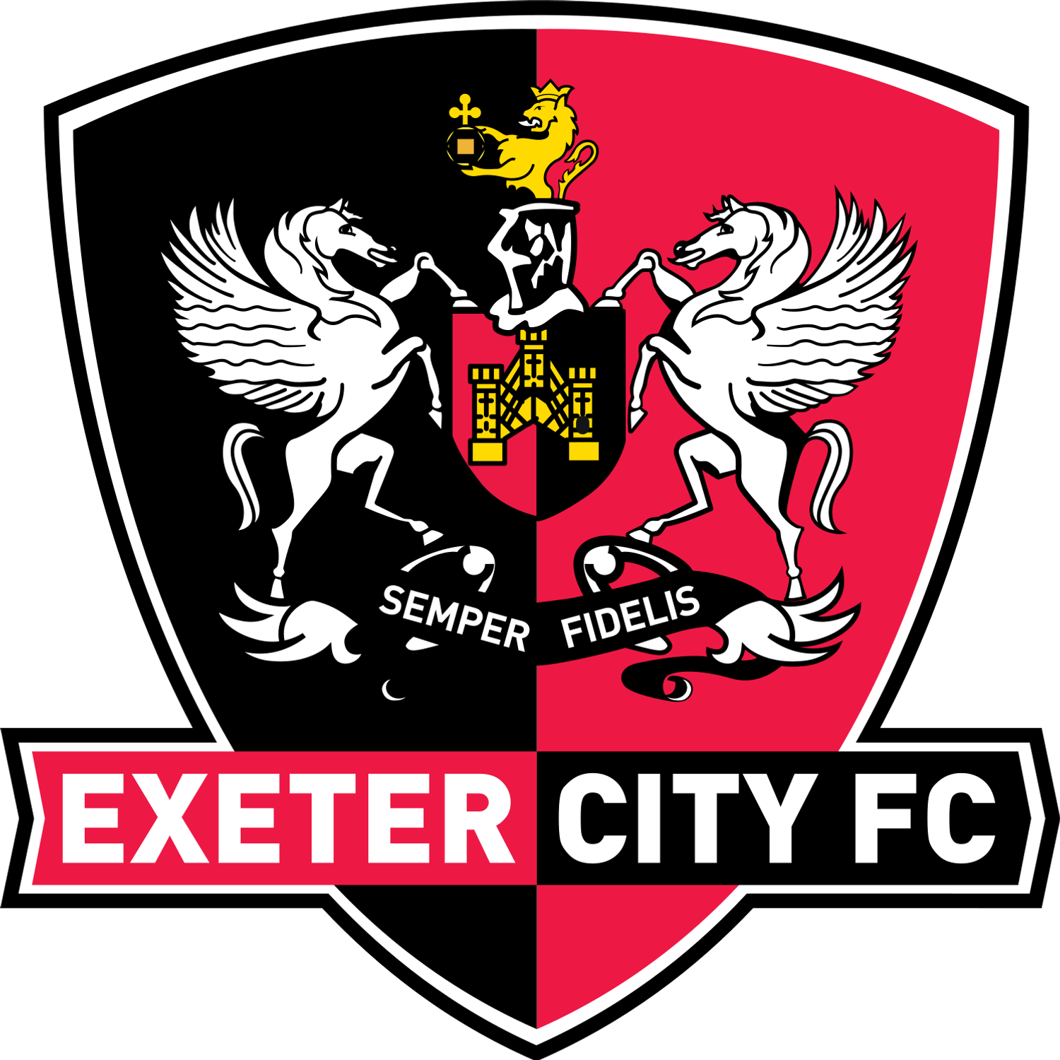 Exeter City logo â transparent PNG