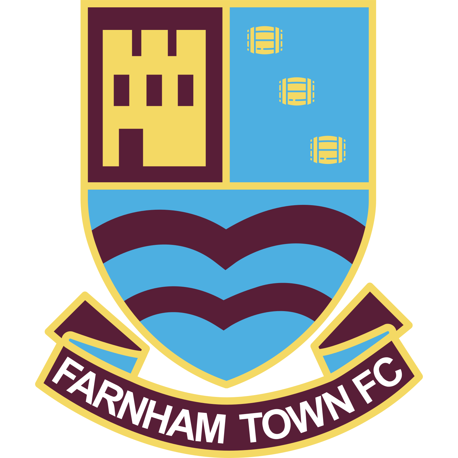Farnham Town logo – transparent PNG
