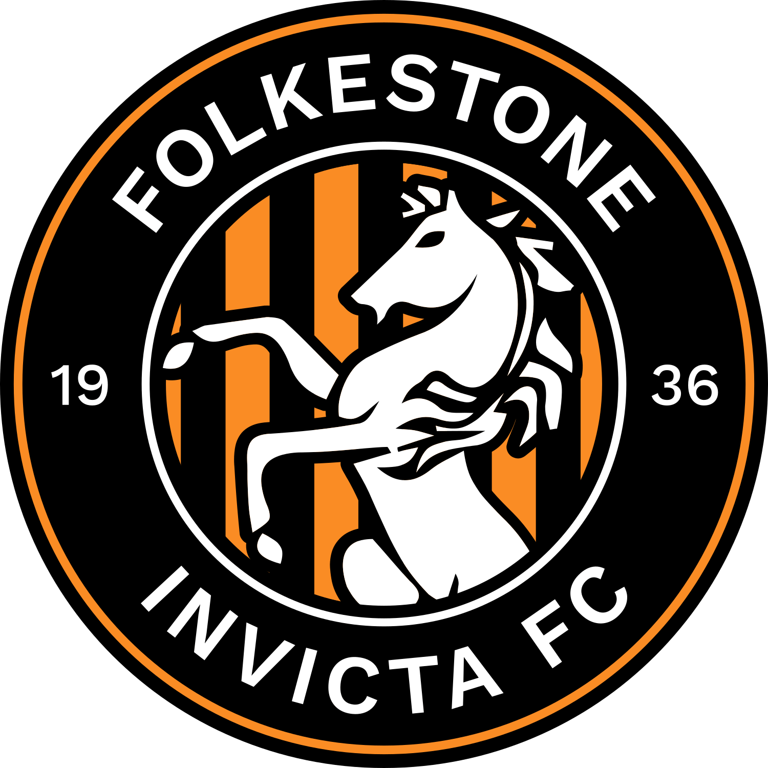 Folkestone Invicta logo – transparent PNG