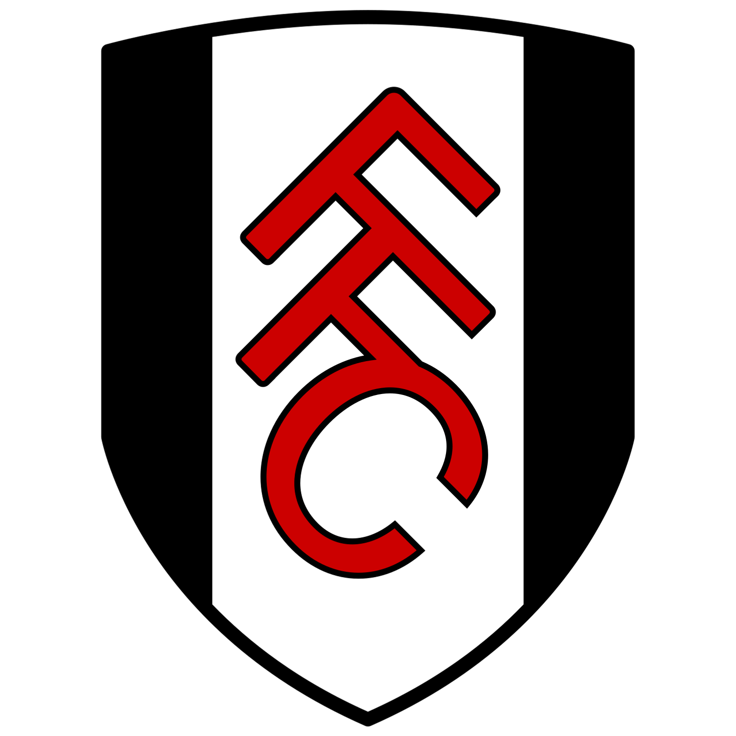 Fulham logo โ transparent PNG