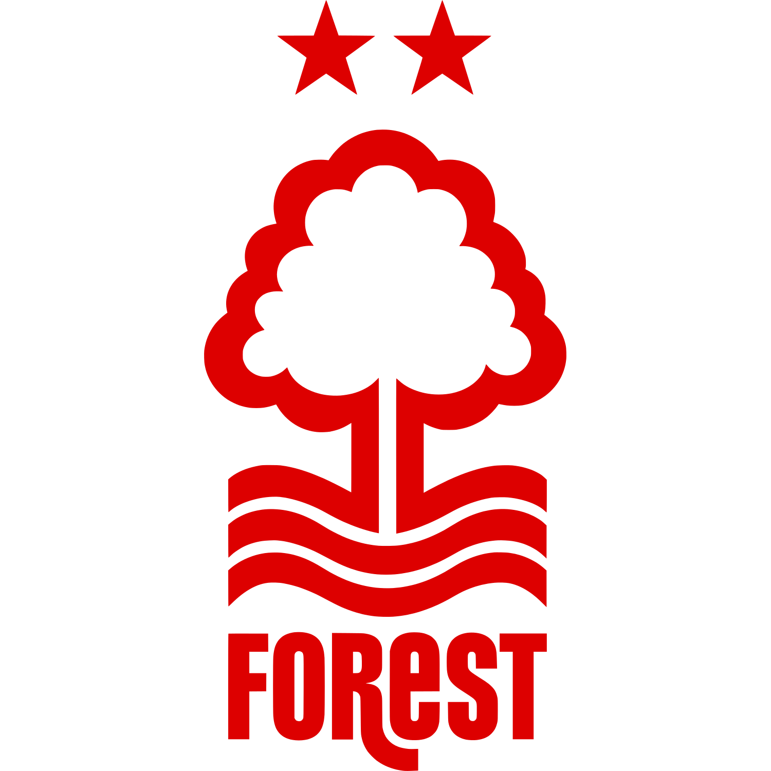 Nottingham Forest logo â transparent PNG