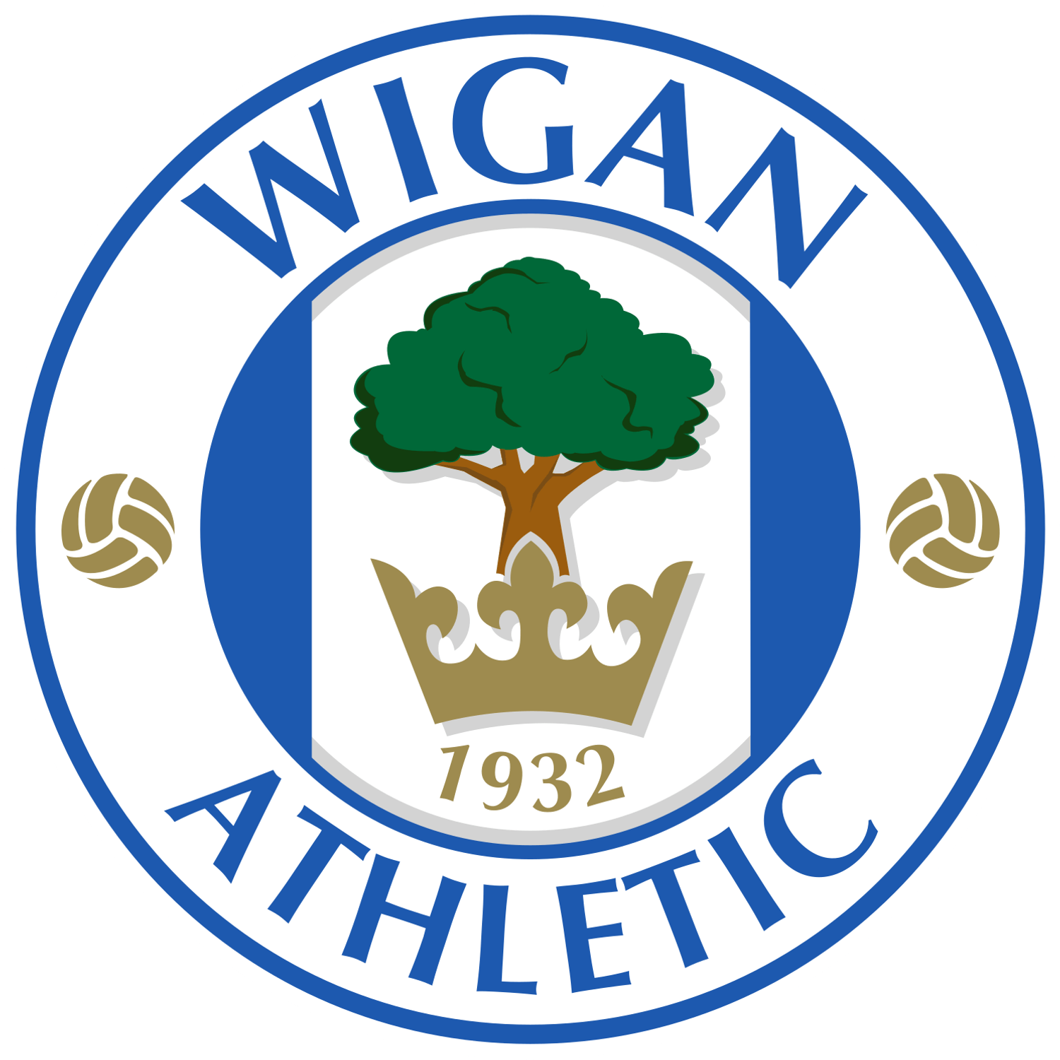 Wigan Athletic logo â transparent PNG