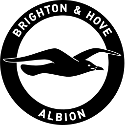 Brighton black monochrome logo