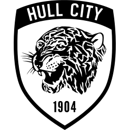 Hull City black monochrome logo