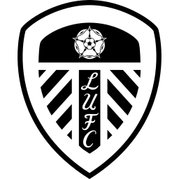 Leeds United black monochrome logo