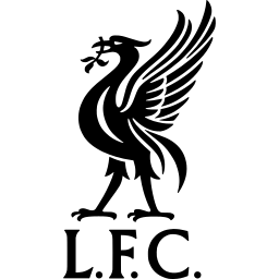 Liverpool FC black monochrome logo