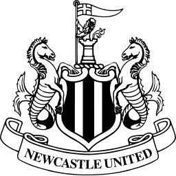 Newcastle black monochrome logo