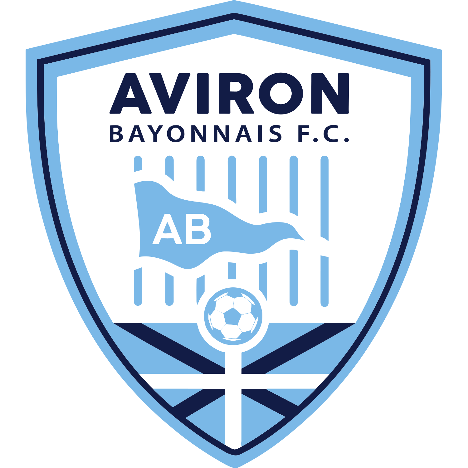 Aviron Bayonnais FC logo – transparent PNG