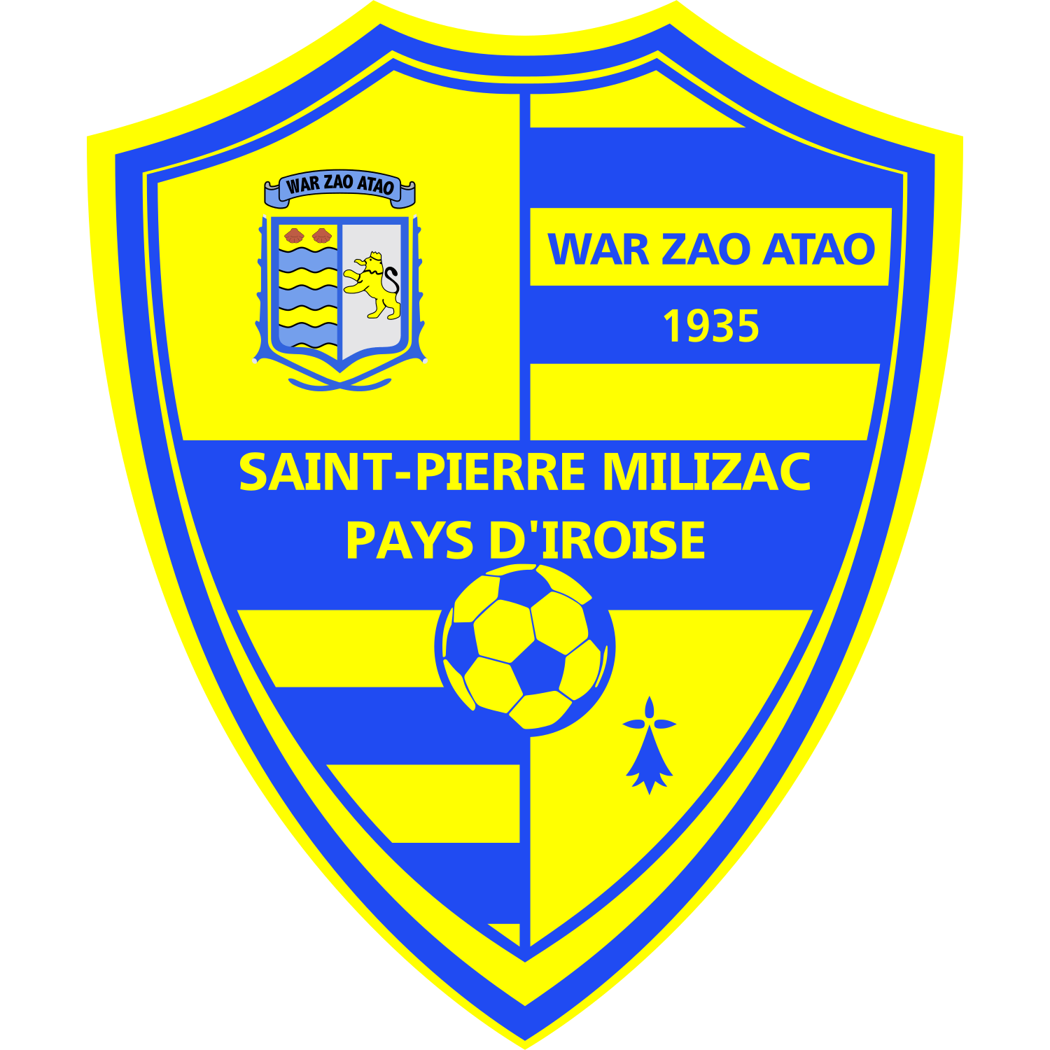 Saint-Pierre Milizac Pays Iroise logo โ transparent PNG