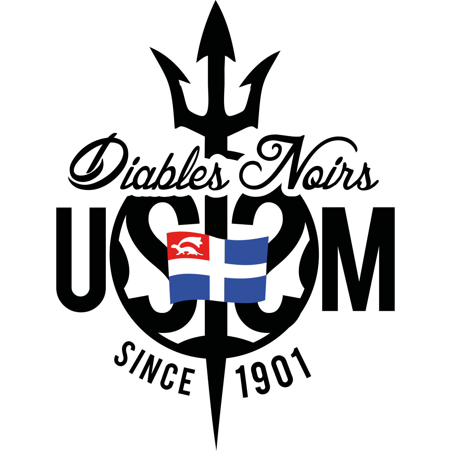 US Saint-Malo logo – transparent PNG