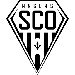 Angers black monochrome logo