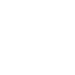 Le Havre AC white monochrome logo
