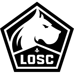Lille black monochrome logo