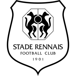Rennes black monochrome logo