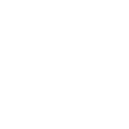 Rennes white monochrome logo