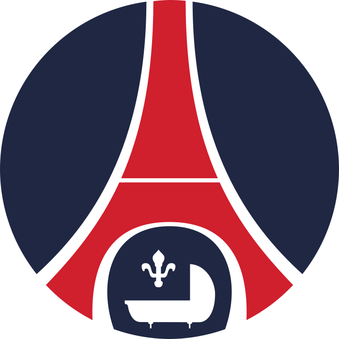 Paris Saint-Germain (PSG) 1990-1992 (France) logo