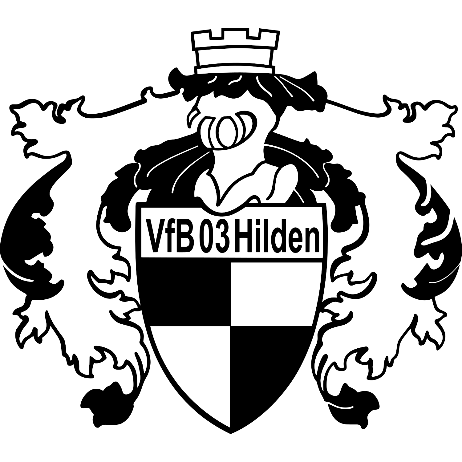 VfB Hilden logo – transparent PNG