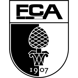Augsburg black monochrome logo