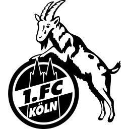 Cologne black monochrome logo
