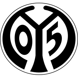 Mainz 05 black monochrome logo