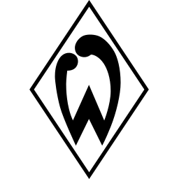 Werder Bremen black monochrome logo