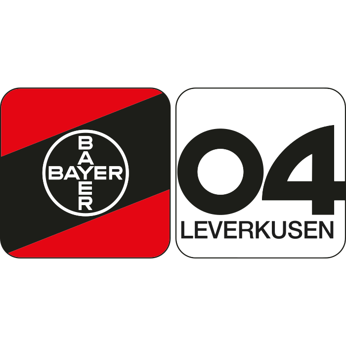Bayer Leverkusen historical logo (1975-1988)