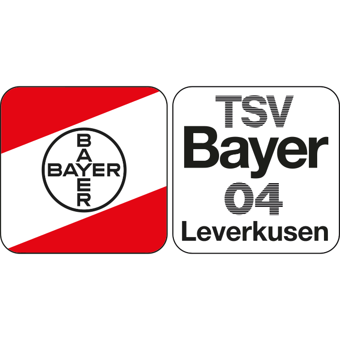 Bayer Leverkusen historical logo (1988-1996)