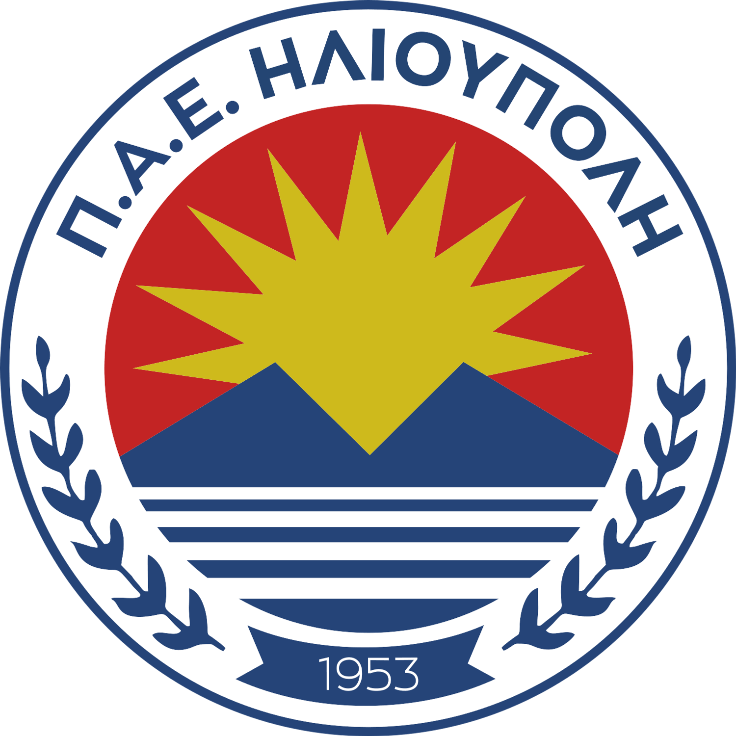 GS Ilioupoli logo – transparent PNG