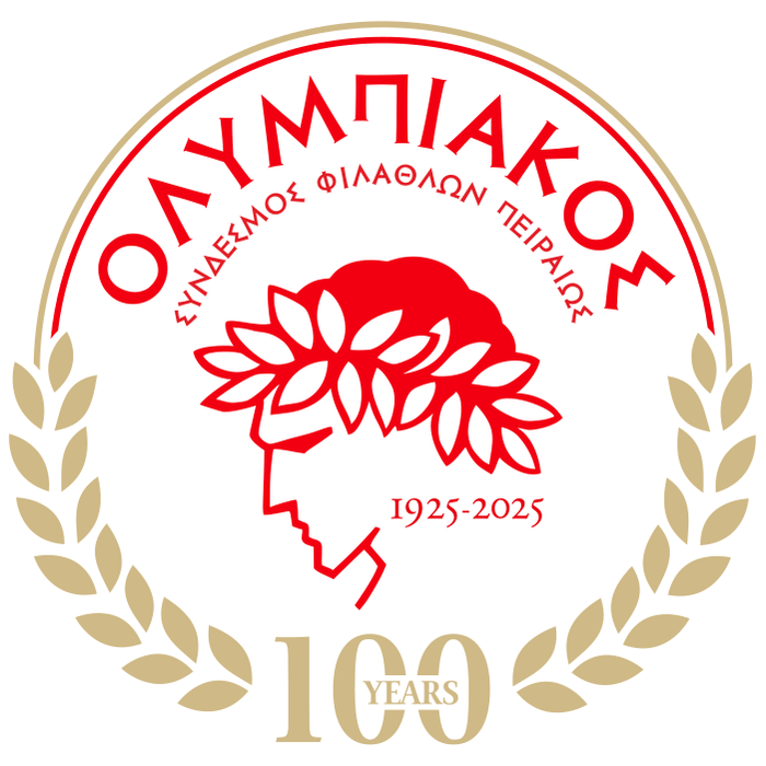 Olympiacos (Ολυμπιακός) 100-years (Greece) logo