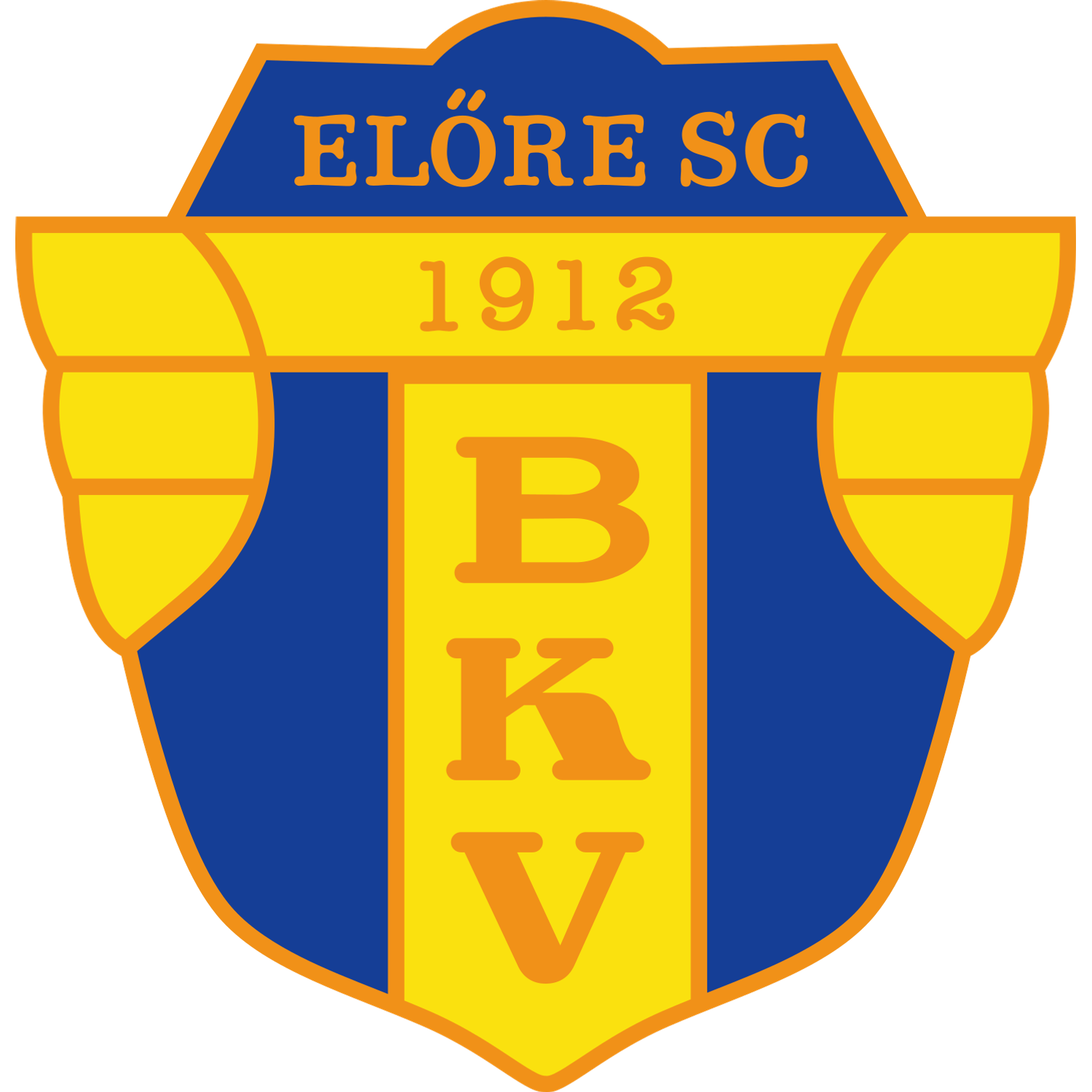 BKV Előre SC logo – transparent PNG