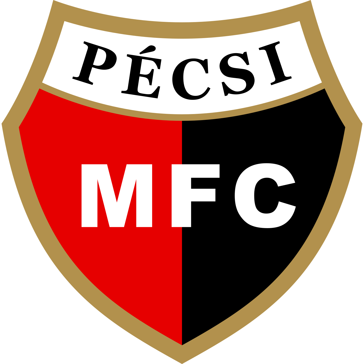 Pécsi MFC logo – transparent PNG