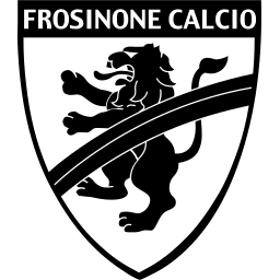 Frosinone Calcio black monochrome logo