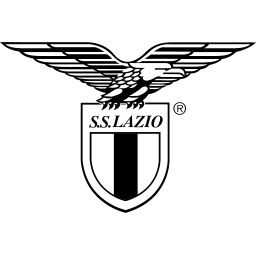 Lazio black monochrome logo