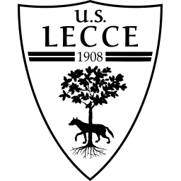 Lecce black monochrome logo