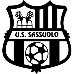Sassuolo black monochrome logo