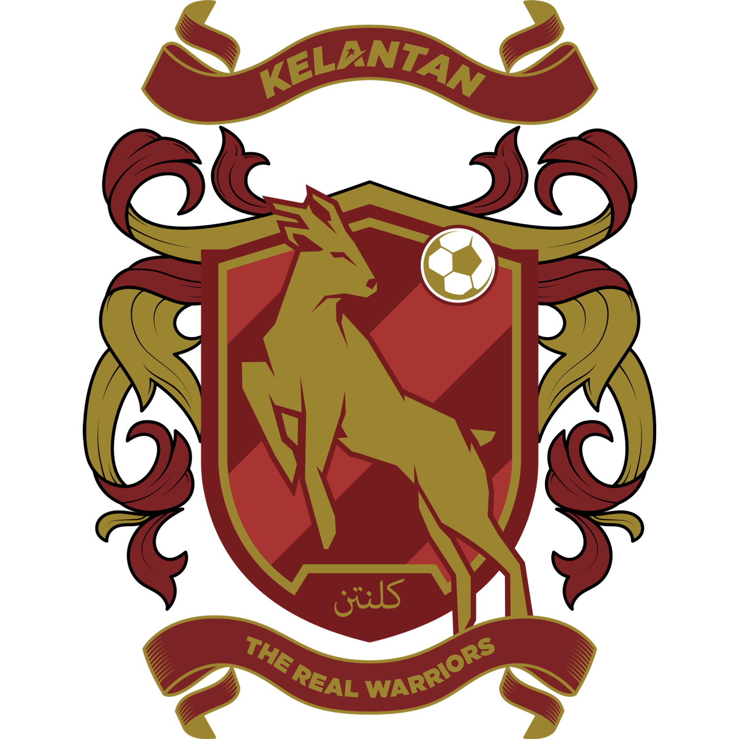 Kelantan The Real Warriors FC logo â transparent PNG
